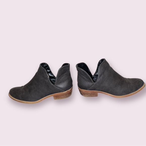 Trender Grey Ankle Boots Size Mexico25 Us 7 - Picture 3 of 8